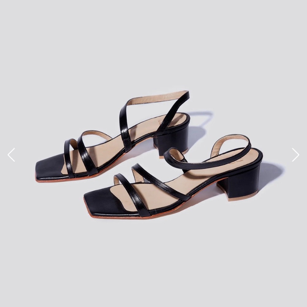 Zou Xou Delfina Sandals - Black - Size 39.5